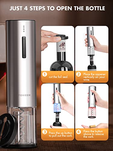Powerful Electric Wine Opener BLUE Set – Automatic – Battery Operated –  vInconnu.ch